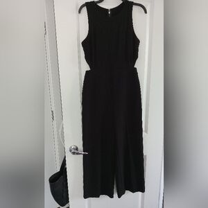 Rachel Roy Black Peekaboo Jumpsuit
